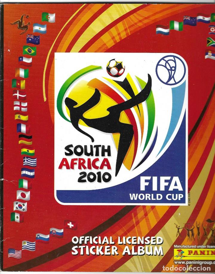 Colecionismo Cadernetas: PANINI -- MUNDIAL SOUTH AFRICA 2010 --&Aacute;LBUM + CROMOS SIN PEGAR