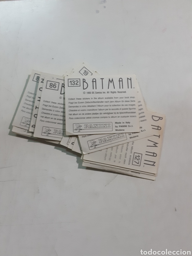 Coleccionismo &aacute;lbumes: Cromos Batman 32 cromos - Foto 2