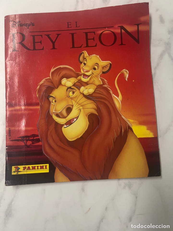Coleccionismo &Aacute;lbumes: &Aacute;LBUM REY LEON PANINI CON 121 CROMOS