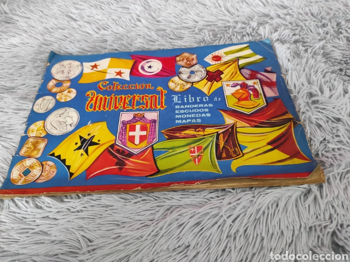 Collectionnisme Albums: &Aacute;LBUM CROMOS COLECCI&Oacute;N UNIVERSAL.LIBRO DE BANDERAS ESCUDOS MONEDAS MAPAS