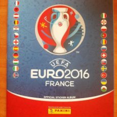Coleccionismo Álbumes: ALBUM OFICIAL EURO 2016