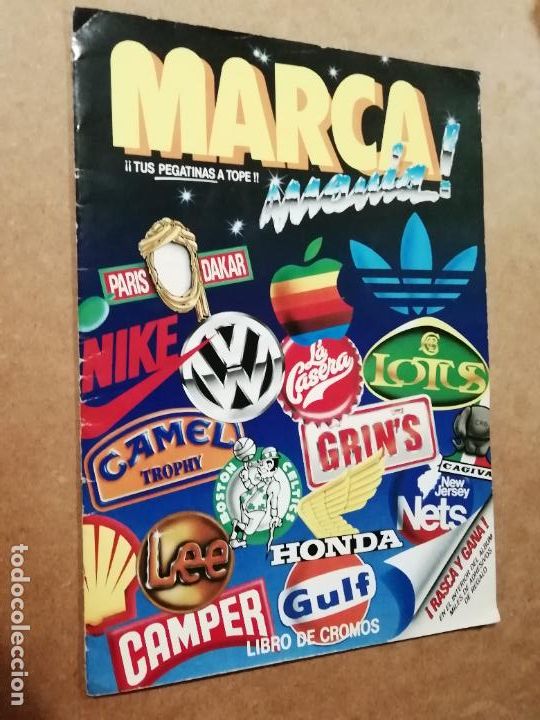 Colecionismo Cadernetas: ALBUM MARCA MAN&Iacute;A - ED. ESTE 1987