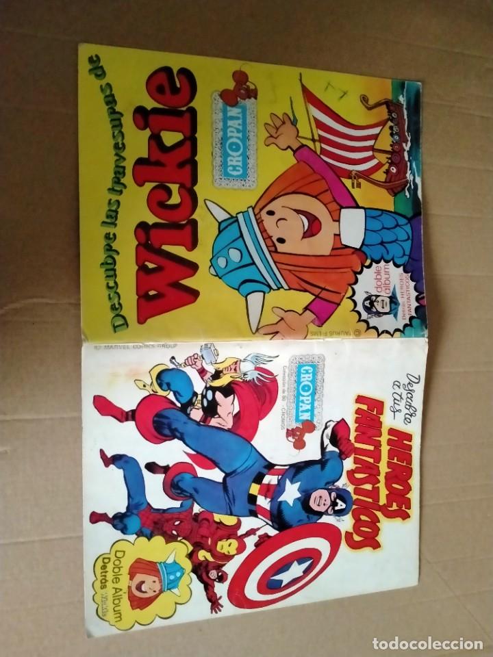Collectionnisme Albums: poportadas de album de cropan mis heroes favoritos