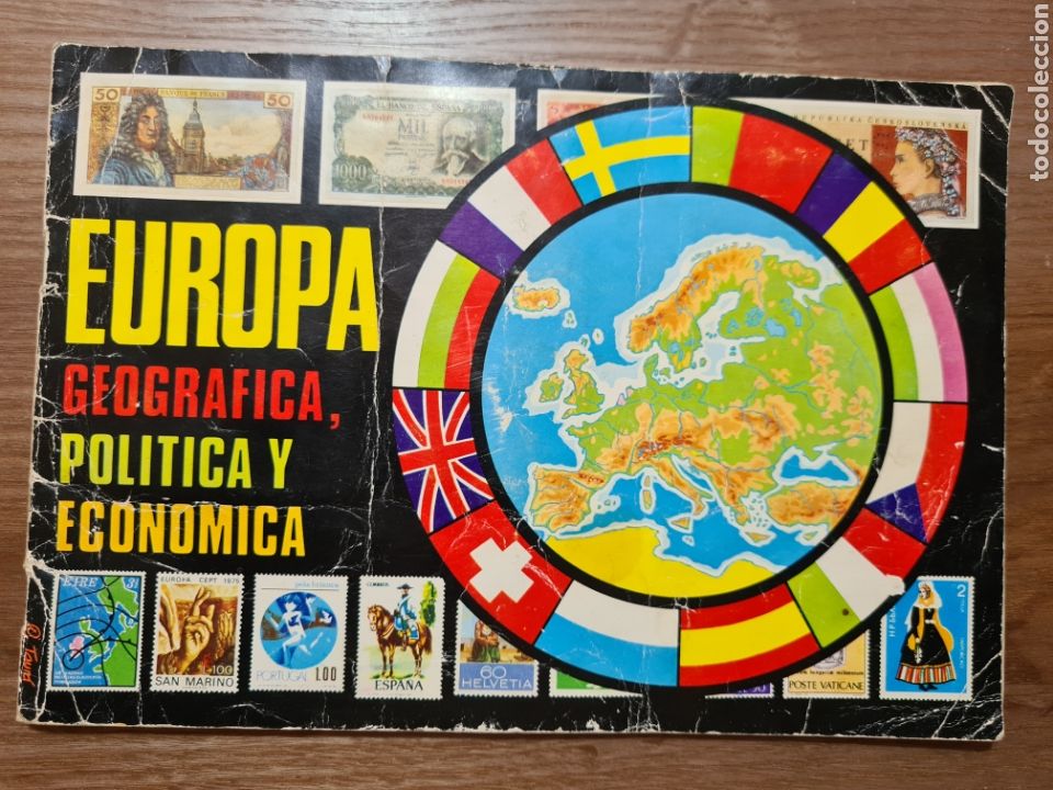 Collectionnisme Albums: EUROPA GEOGRAFICA POLITICA ECONOMICA , CHOCOLATES HUESO