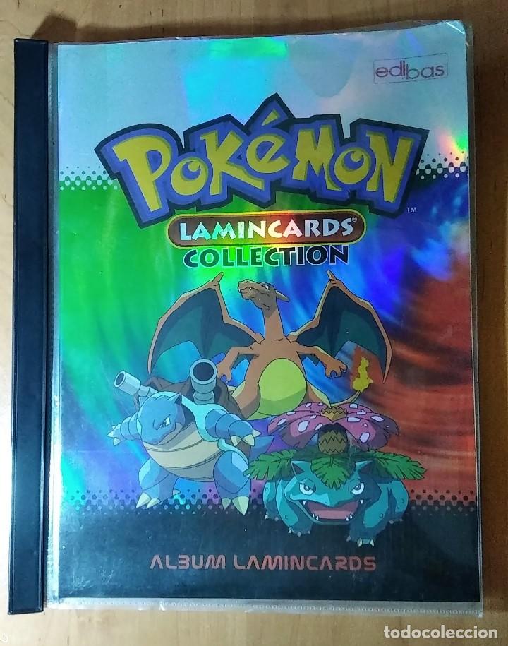 album + 132 laminacards pokemon - edibas - Acquista Album antichi  incompleti su todocoleccion