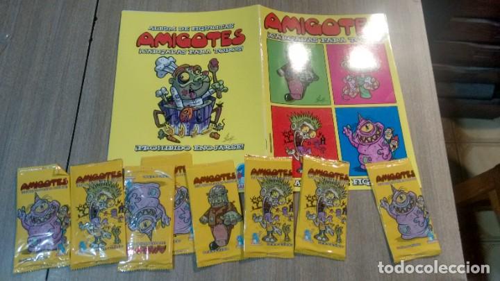 Collectionnisme Albums: ALBUM - AMIGOTES - MAS 10 SOBRES LLENOS - Y 22 REDONDAS A TODO COLOR -