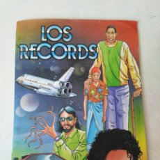 Coleccionismo Álbumes: ÁLBUM DE CROMOS LOS RÉCORDS. Lote 362171495