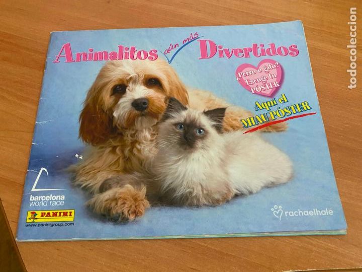 Collectable Incomplete Albums: ANIMALITOS AUN MAS DIVERTIDOS ALBUM CON 126 CROMOS. SIN POSTER CENTRAL (COIB79)