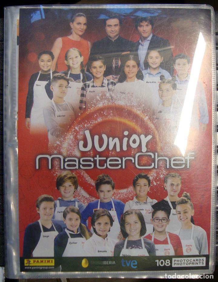 Collectable Incomplete Albums: ALBUM MASTERCHEF JUNIOR CON 11 PHOTOCARDS A&Ntilde;O 2017