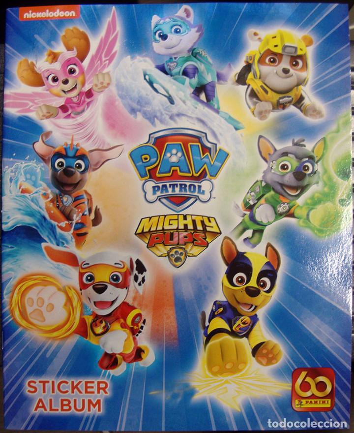 Collectionnisme Albums: ALBUM PAW PATROL MIGHTY PUPS DE PANINI