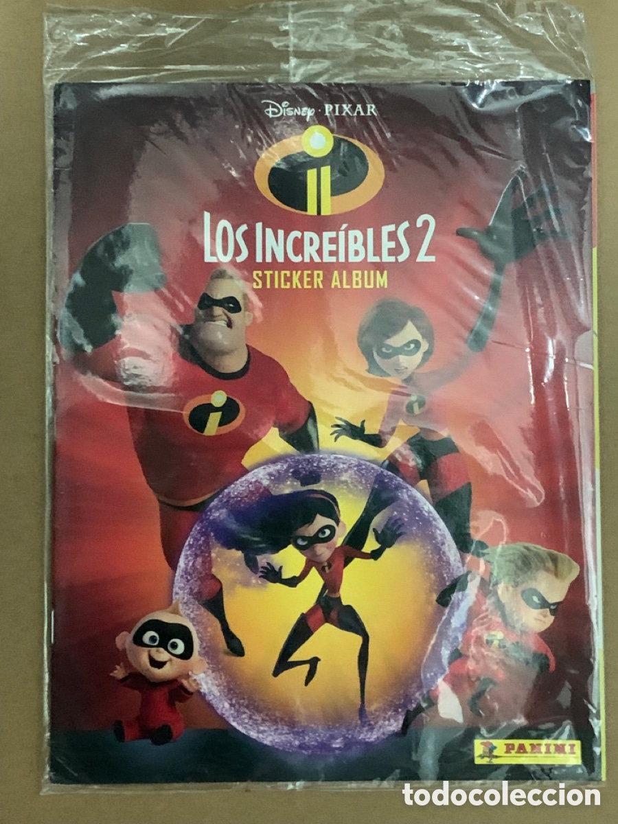 Coleccionismo &aacute;lbumes: &Aacute;lbum vac&iacute;o Los Incre&iacute;bles 2 - Foto 1
