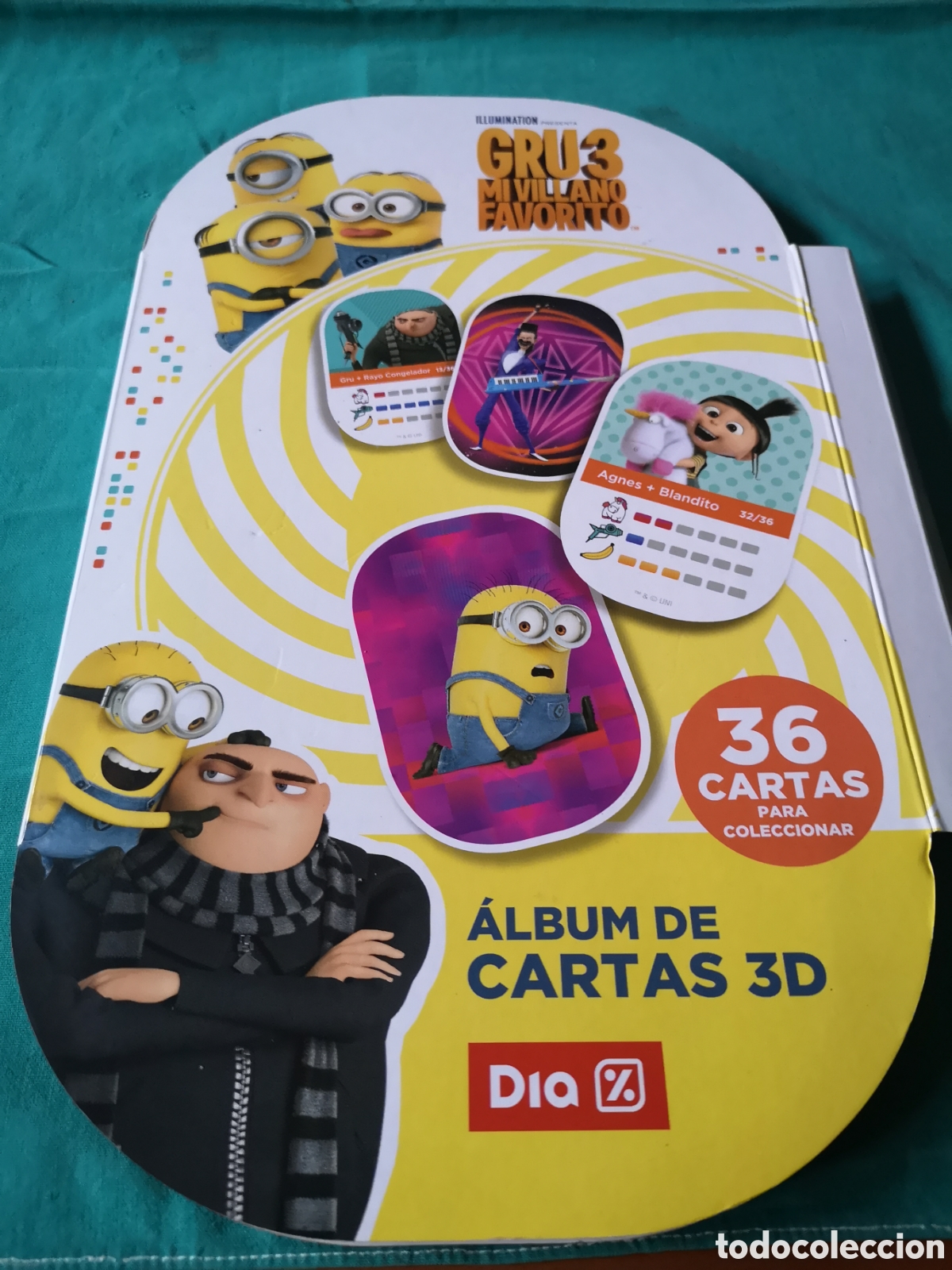 Colecionismo Cadernetas: &Aacute;lbum gru3 mi villano favorito
