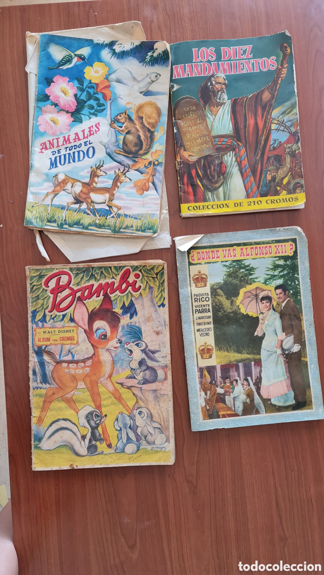 Collectable Incomplete Albums: Lote &aacute;lbumes cromos antiguos