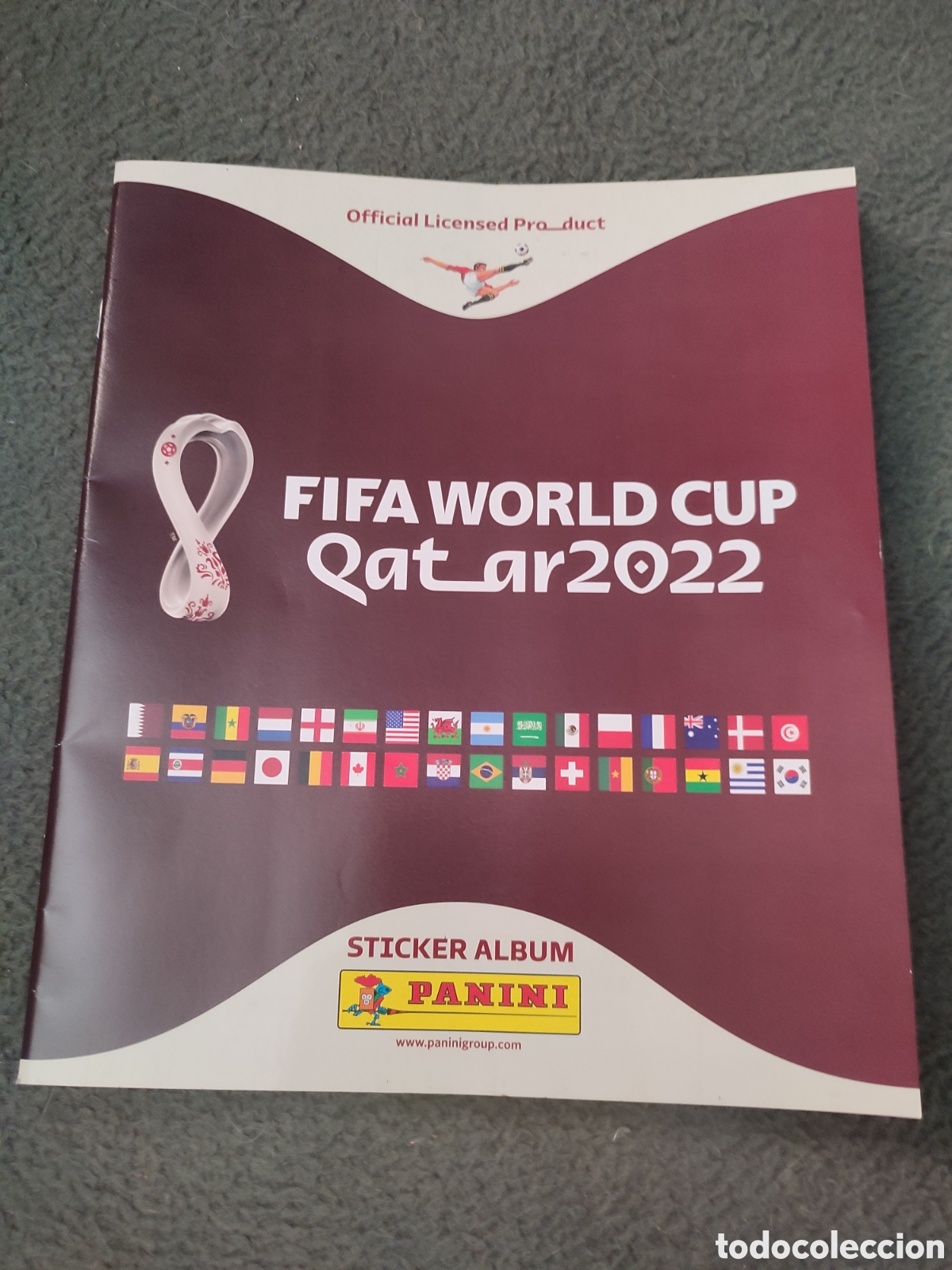Collectable Incomplete Albums: Albun de cromos Panini FIFA world cup Qatar 2022