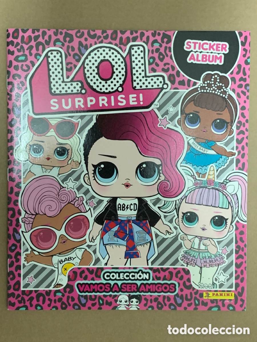 Colecionismo Cadernetas: &Aacute;lbum vac&iacute;o LOL surprise Vamos a ser amigos