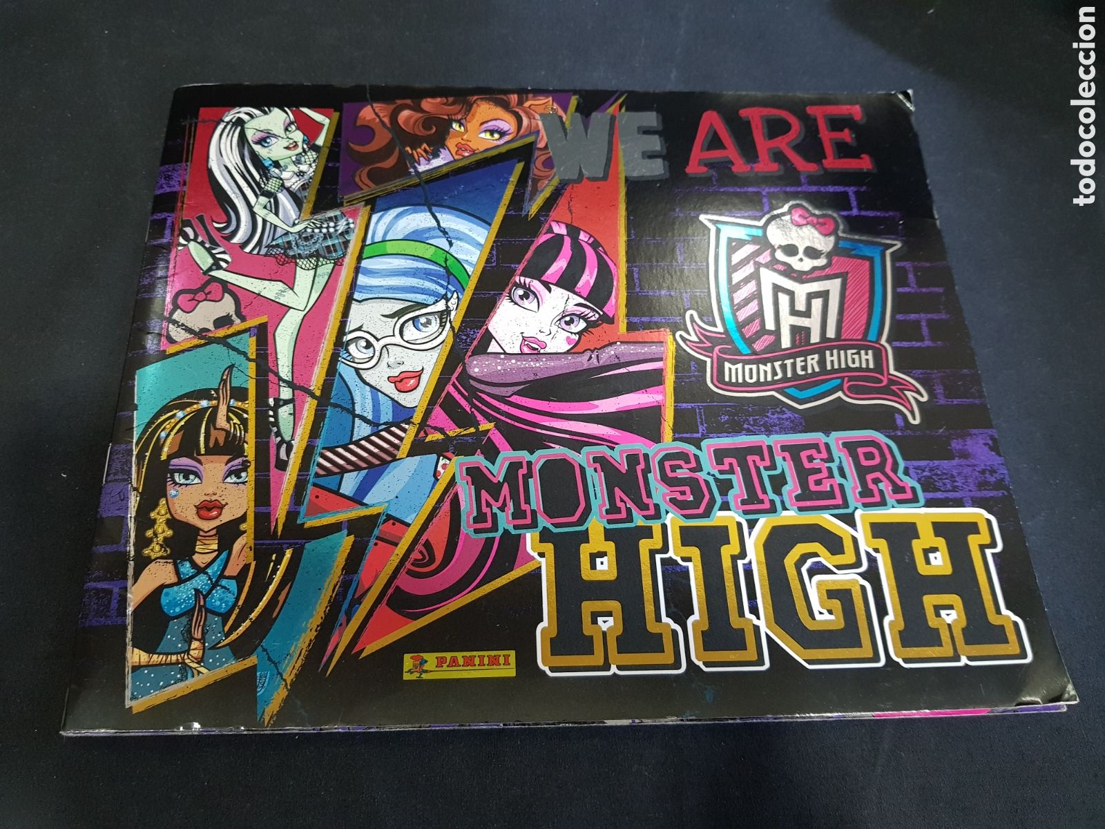 Collectable Incomplete Albums: &Aacute;lbum cromos stickers We are Monster High Panini 2014 Completo al 90%