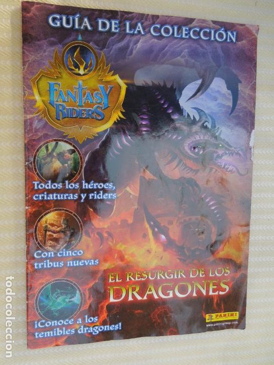 Collectable Incomplete Albums: EL RESURGIR DE LOS DRAGONES - GUIA DE LA COLECCI&Oacute;N