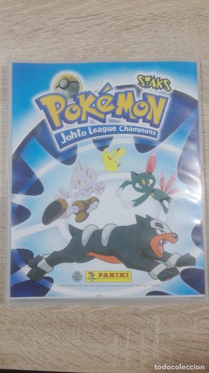 Album Pokemon Johto League Champions / Panini