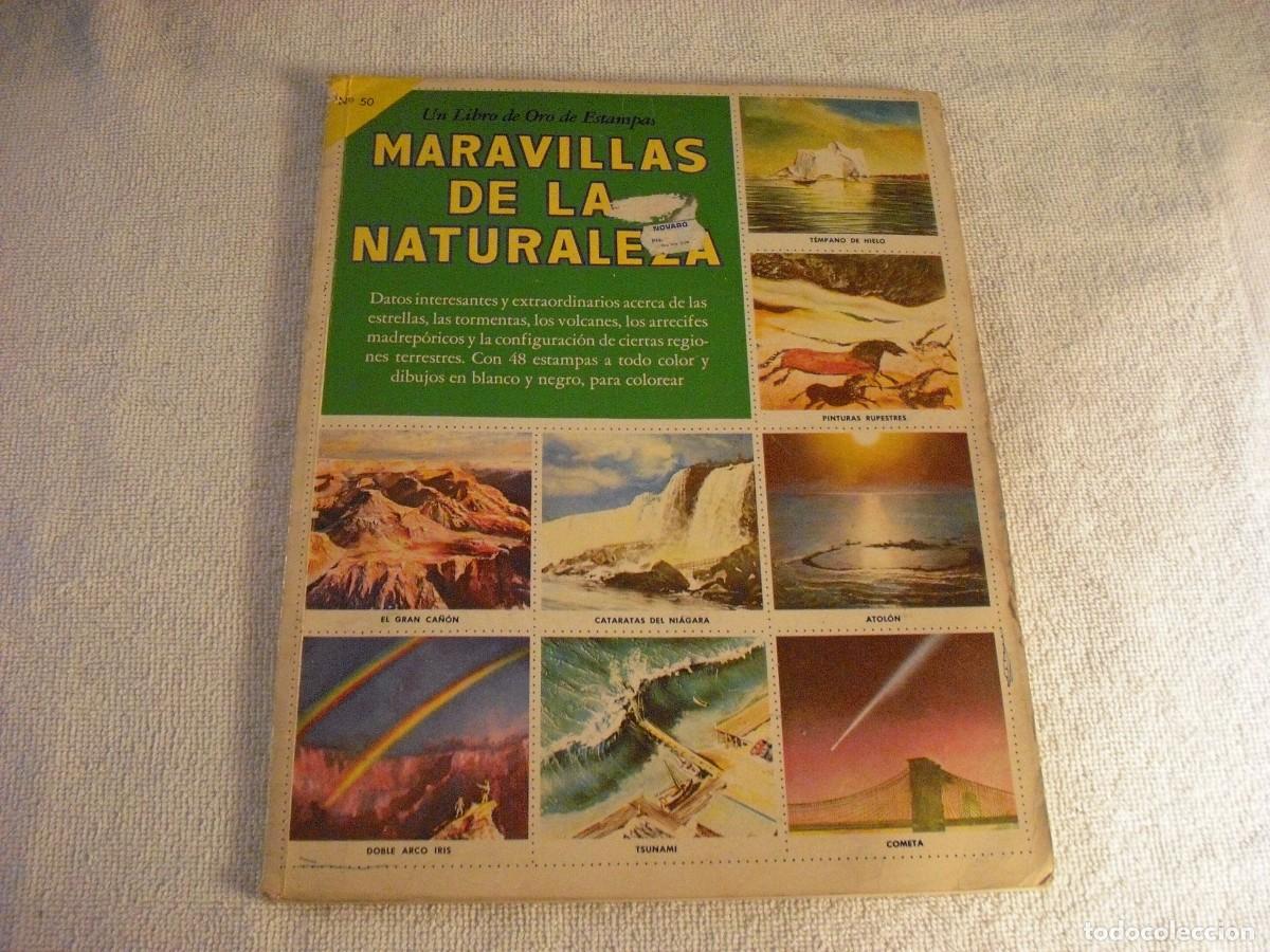 Collectable Incomplete Albums: MARAVILLAS DE LA NATURALEZA . LIBRO DE ORO DE LAS ESTAMPAS.