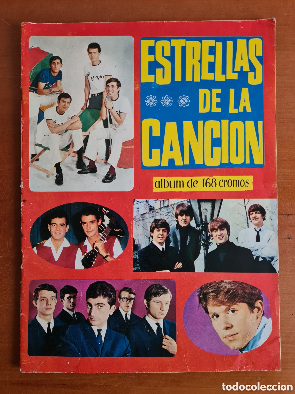 Collectable Incomplete Albums: &Aacute;lbum Cromos Estrellas de la Canci&oacute;n - A&ntilde;o 1966 - Beatles M&uacute;sica