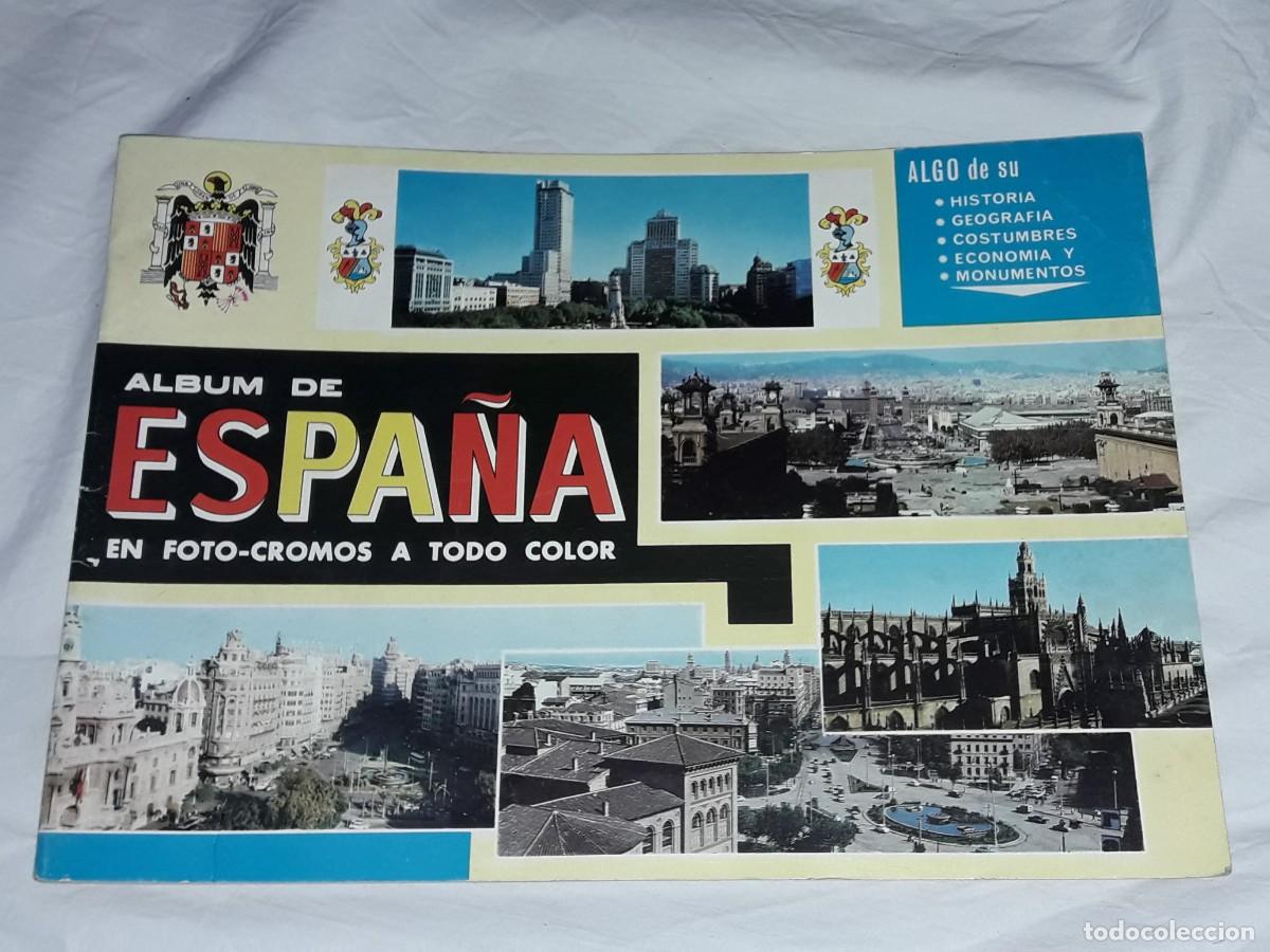 Collectionnisme Albums: &Aacute;lbum de Espa&ntilde;a en Foto-cromo a todo color vac&iacute;o