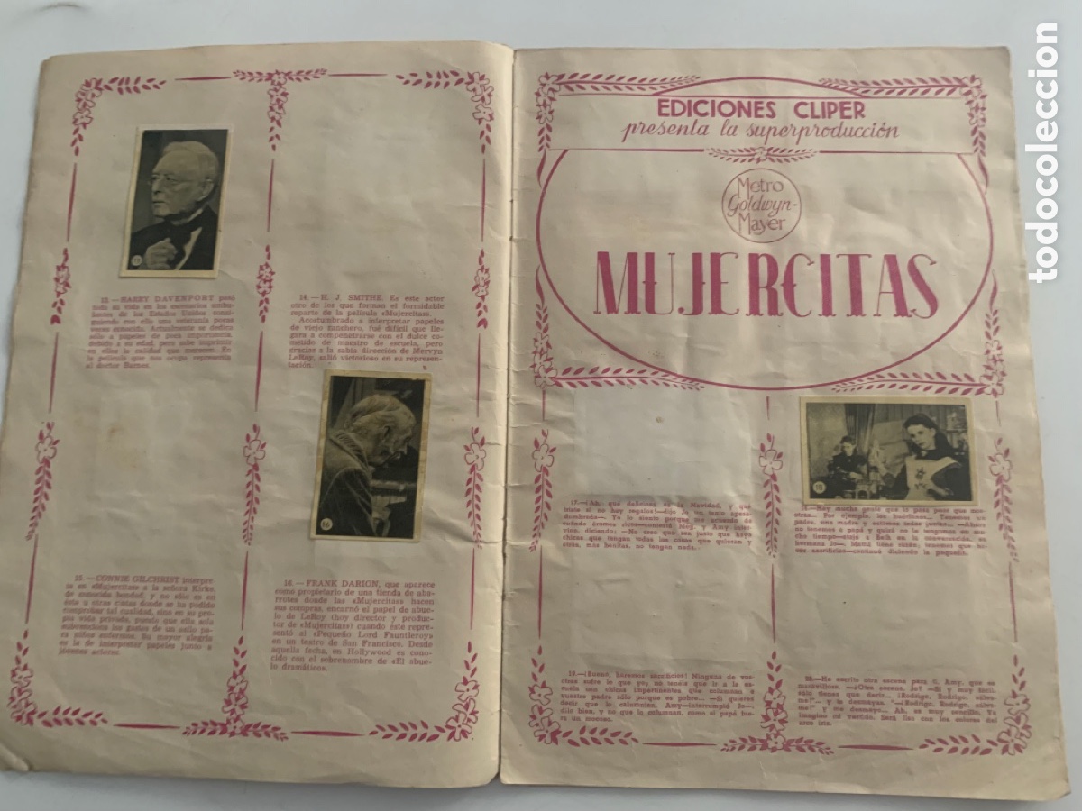 Coleccionismo &aacute;lbumes: &Aacute;lbum de cromos mujercitas ediciones Cliper - Foto 4