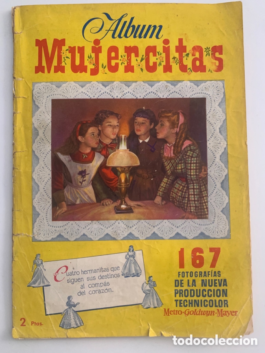 Coleccionismo &aacute;lbumes: &Aacute;lbum de cromos mujercitas ediciones Cliper - Foto 1