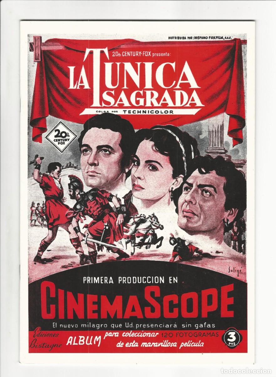 Colecionismo Cadernetas: Album de cromos. Bistagne. La t&uacute;nica sagrada. Facs&iacute;mil. Vacio.