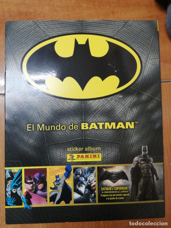 Colecionismo Cadernetas: ALBUM VACIO EN PLANCHA PANINI (NUEVO) EL MUNDO DE BATMAN