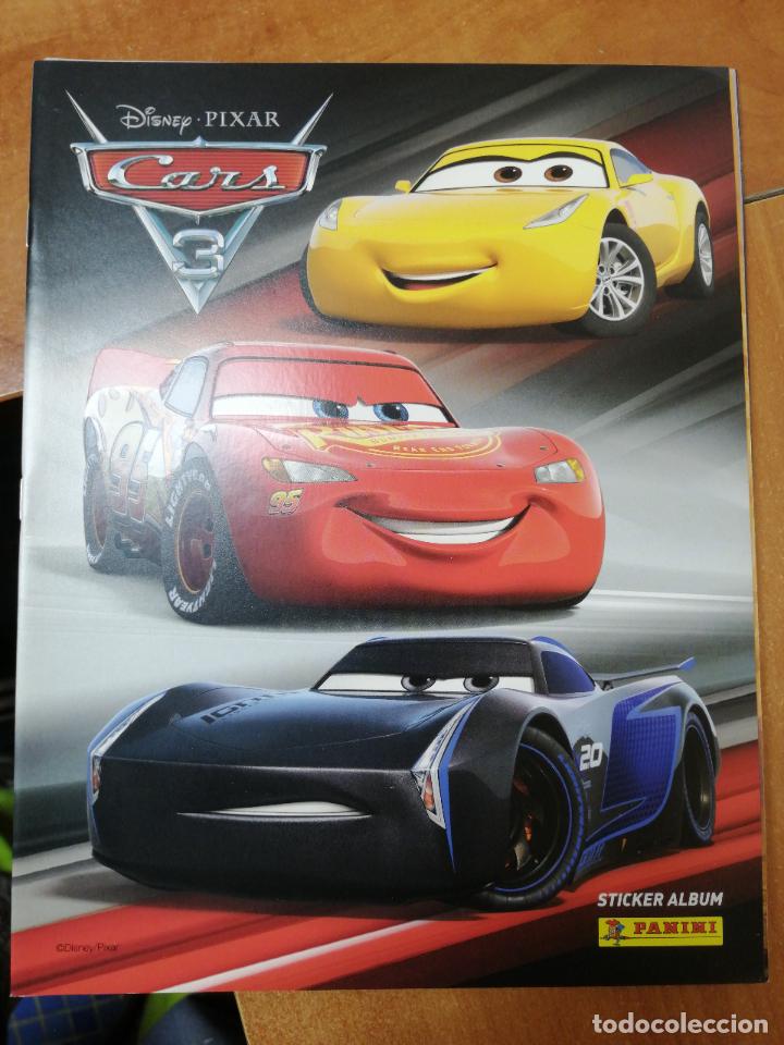 Coleccionismo &Aacute;lbumes: ALBUM VACIO EN PLANCHA PANINI (NUEVO) CARS 3