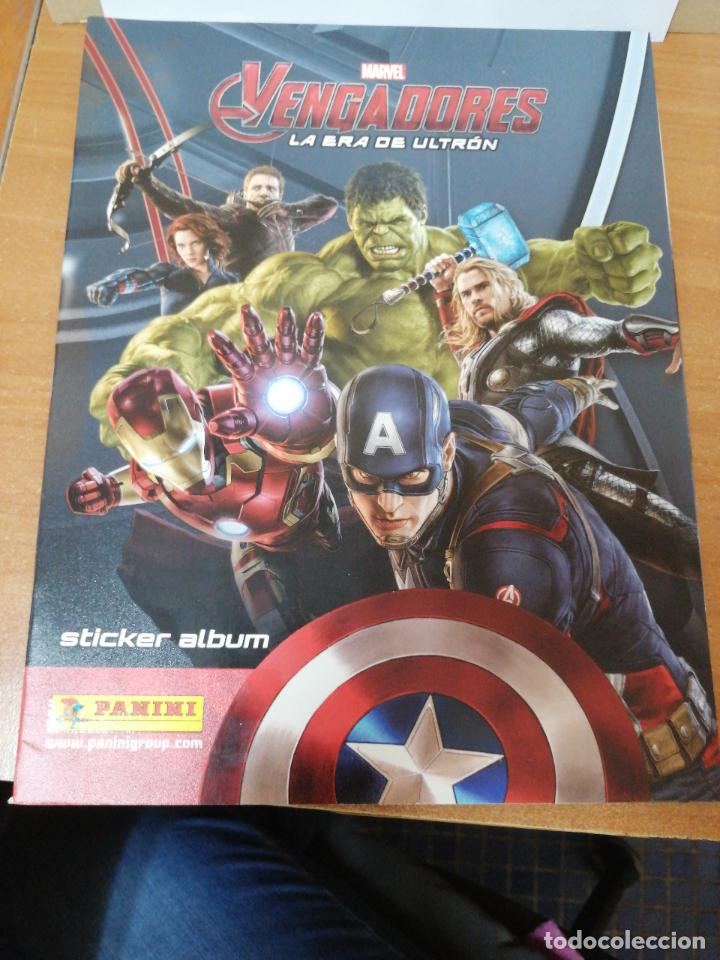 Coleccionismo &Aacute;lbumes: ALBUM VACIO EN PLANCHA PANINI (NUEVO) VENGADORES LA ERA DE ULTRON