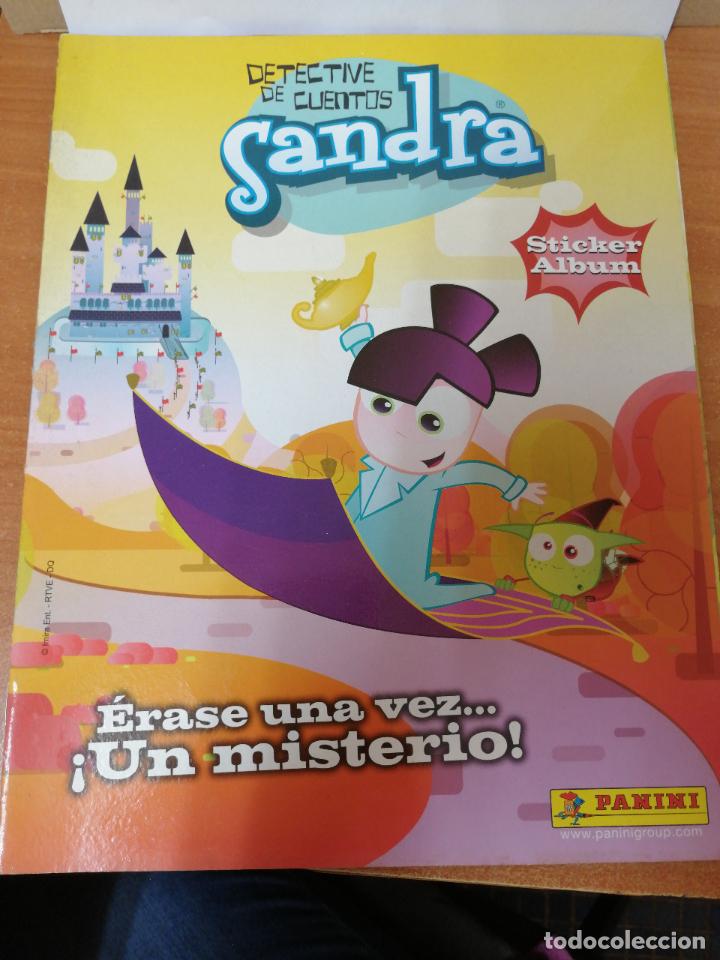 Coleccionismo &Aacute;lbumes: ALBUM VACIO EN PLANCHA PANINI (NUEVO) DETECTIVE DE CUENTOS SANDRA