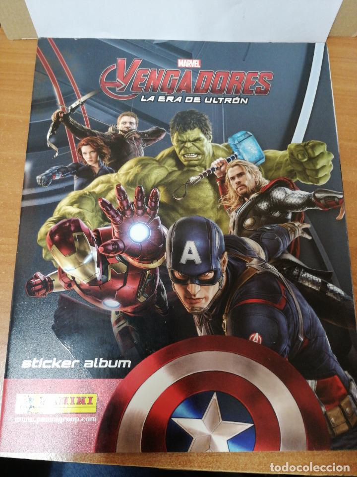 Coleccionismo &Aacute;lbumes: ALBUM VACIO EN PLANCHA PANINI (NUEVO) VENGADORES LA ERA DE ULTRON