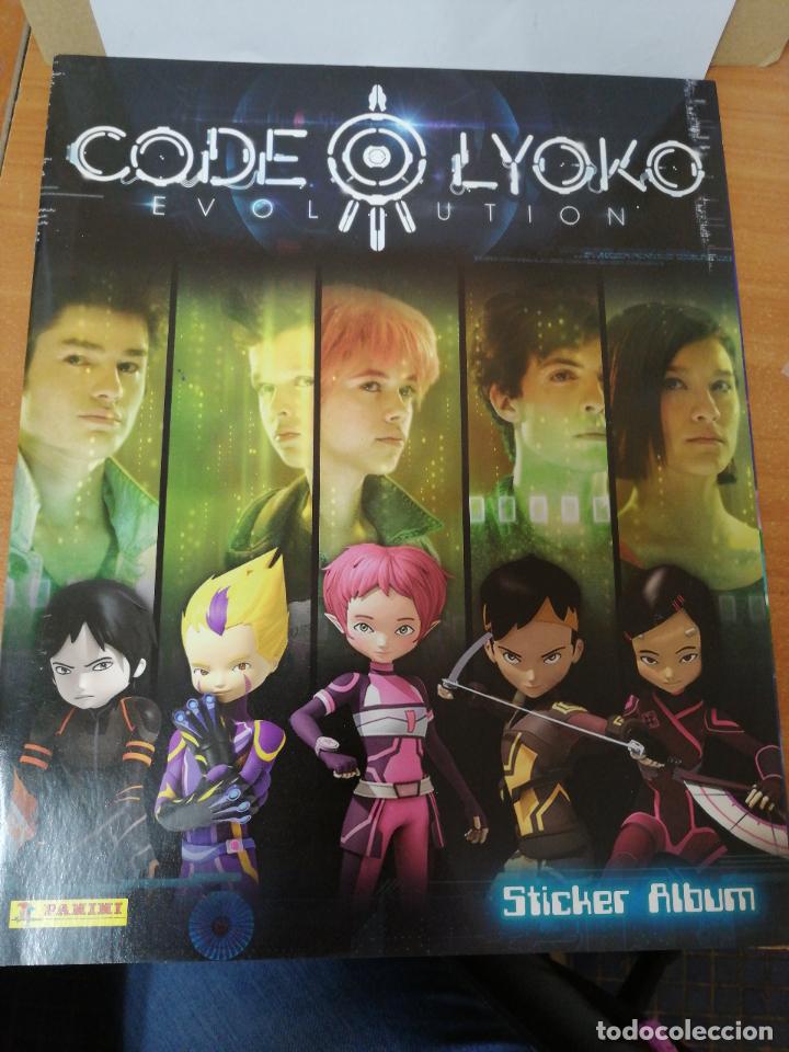 Coleccionismo &aacute;lbumes: ALBUM VACIO EN PLANCHA PANINI (NUEVO) CODE LYOKO EVOLUTION - Foto 1