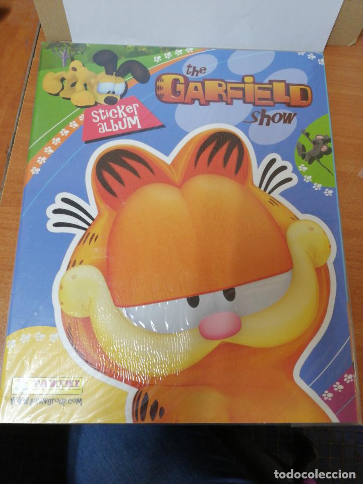 Coleccionismo &Aacute;lbumes: ALBUM VACIO EN PLANCHA PANINI (NUEVO) GARFIELD SHOW