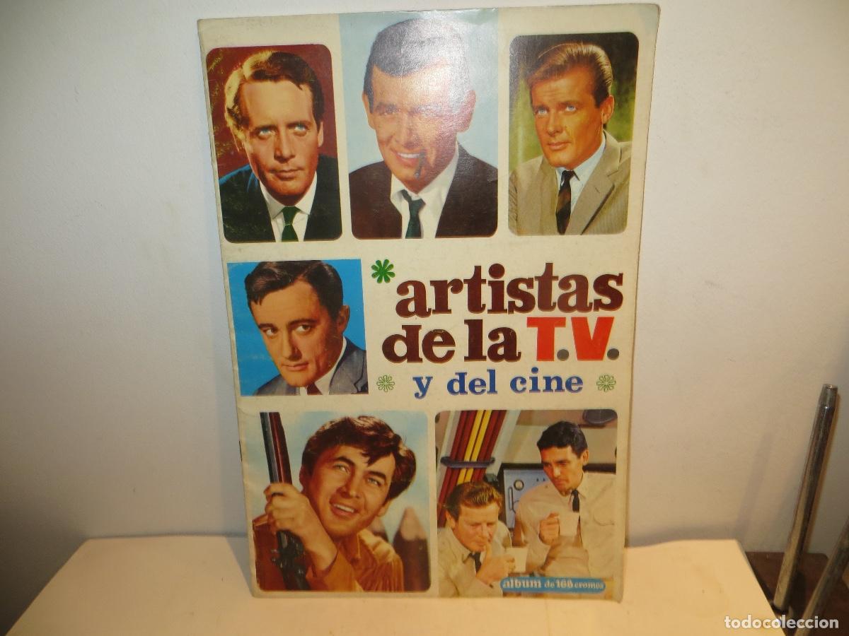 Coleccionismo &Aacute;lbumes: ALBUM ARTISTAS DE LA TV Y CINE EDI.ESTE,DIGNO DE SER COMPLETADO,MUY BUEN ESTADO,BARATO