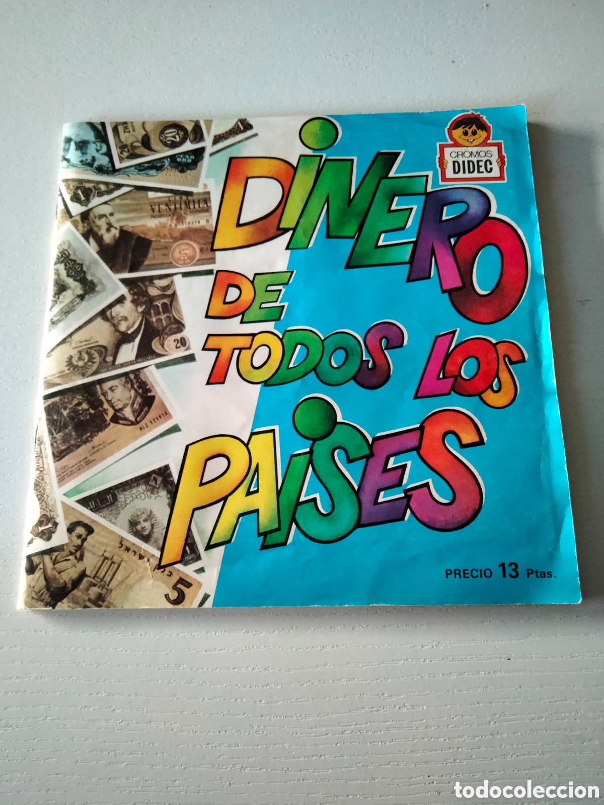 Collectable Incomplete Albums: album incompleto Dinero de todos los pa&iacute;ses. Cromos didec