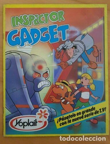 Coleccionismo &Aacute;lbumes: Album Inspector Gadget.incompleto 89 cromos.Yoplait.solo falta cromo num.41