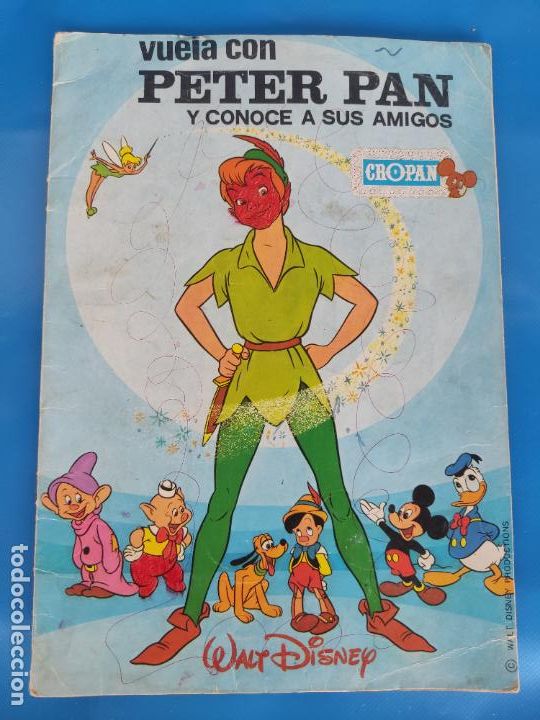 Collezionismo Album: ALBUM VUELA CON PETRE PAN Y CONOCE A SUS AMIGOS DE CROPAN VACIO