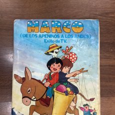 Coleccionismo Álbumes: DIFÍCIL ÁLBUM MARCO DE LOS APENINOS A LOS ALPES - ÉXITO DE TV - FHER 1977 - FALTAN 20 CROMOS