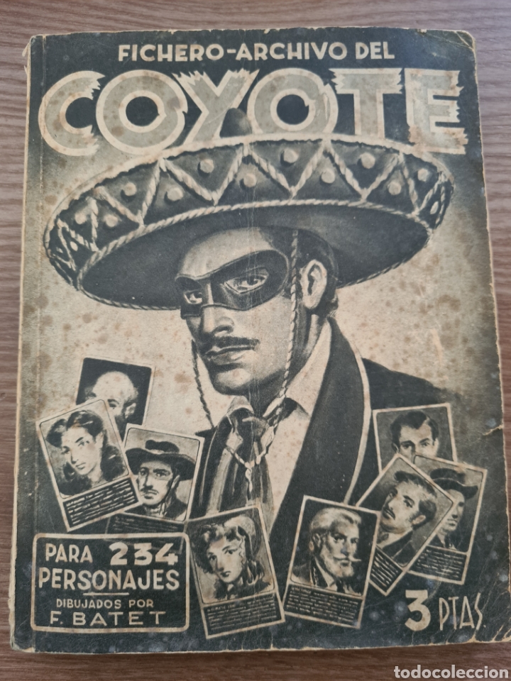 Coleccionismo &Aacute;lbumes: FICHERO ARCHIVO EL COYOTE FALTAN 21