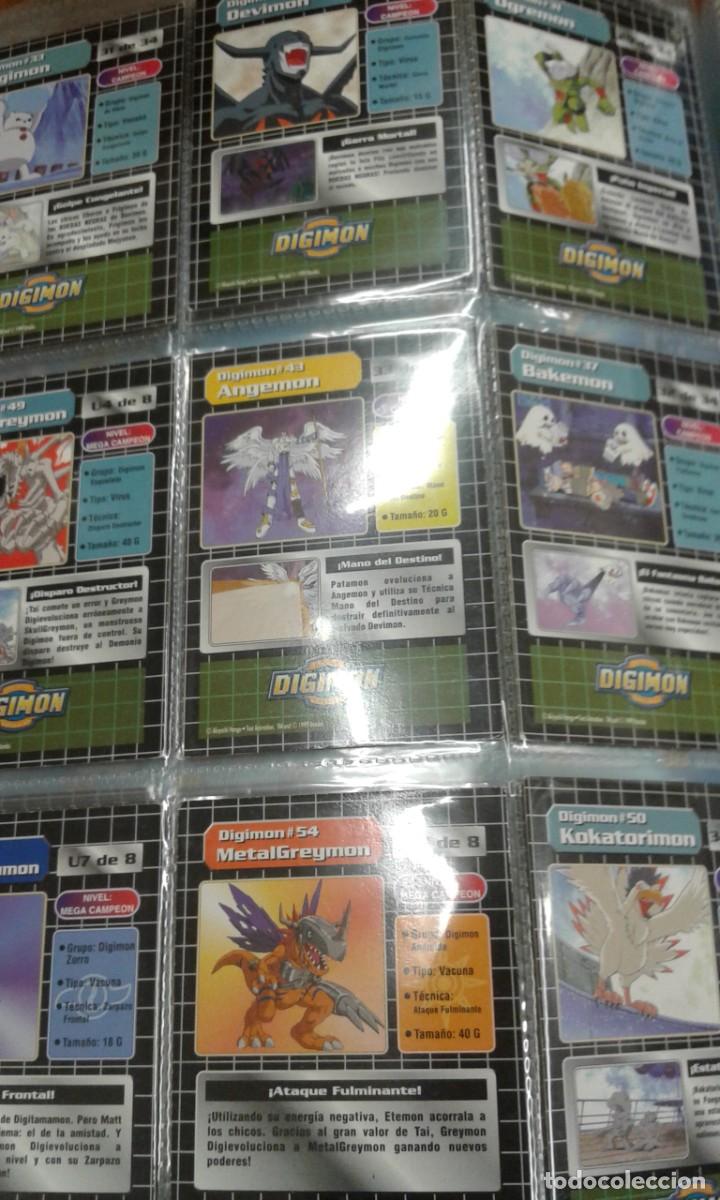 Coleccionismo &aacute;lbumes: DIGIMON MONSTERS ( 87 CROMOS ) - Foto 7