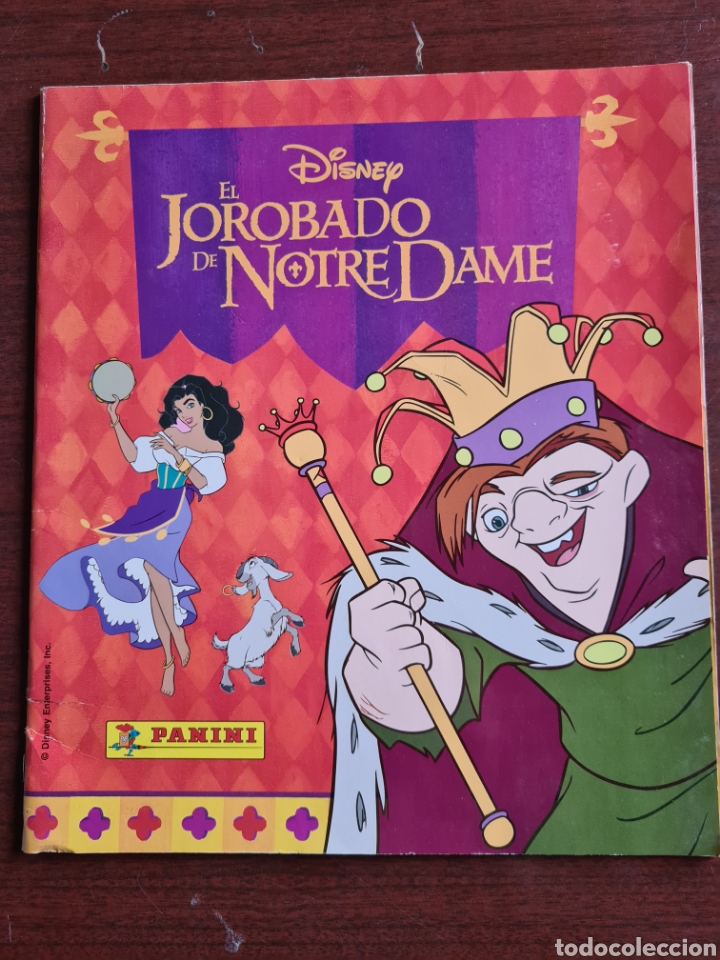 Collectionnisme Albums: EL JOROBADO DE NOTRE DAME PANINI VACIO
