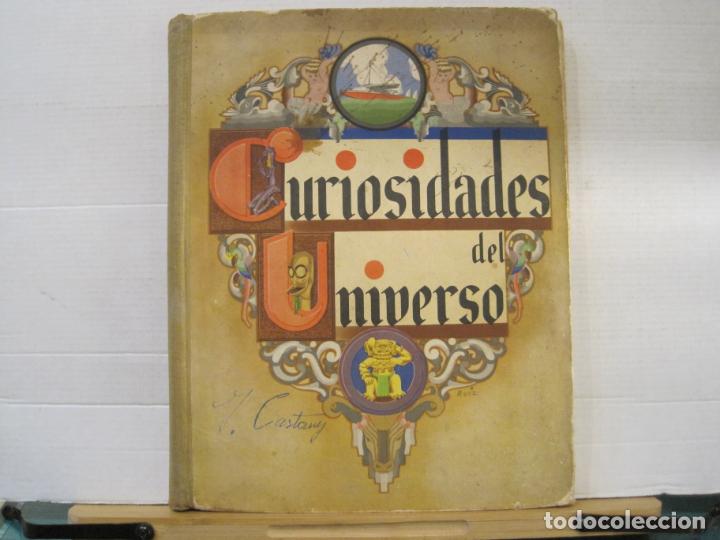 Collezionismo Album: CURIOSIDADES DEL UNIVERSO-ALBUM DE CROMOS INCOMPLETO-FALTAN POCOS CROMOS-VER FOTOS-(V-23.858)