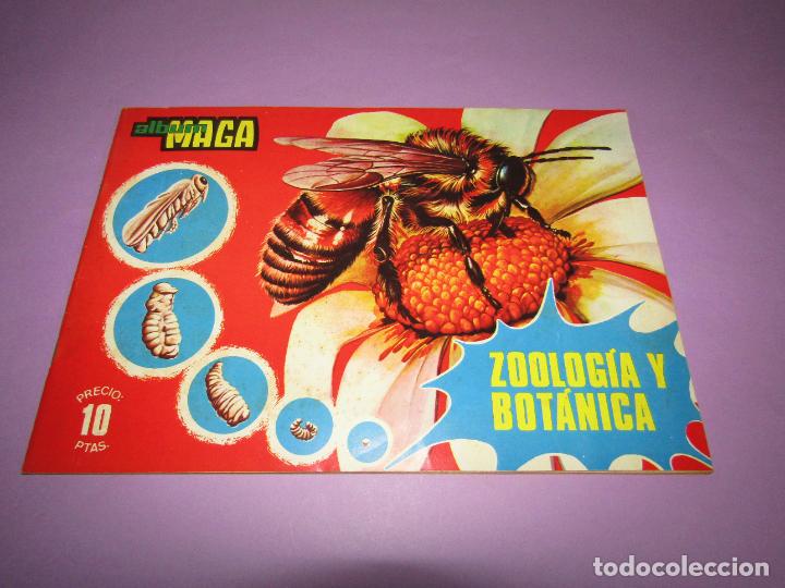 Collectable Incomplete Albums: Antiguo &Aacute;lbum ZOOLOG&Iacute;A y BOT&Aacute;NICA de Editorial MAGA del A&ntilde;o 1969