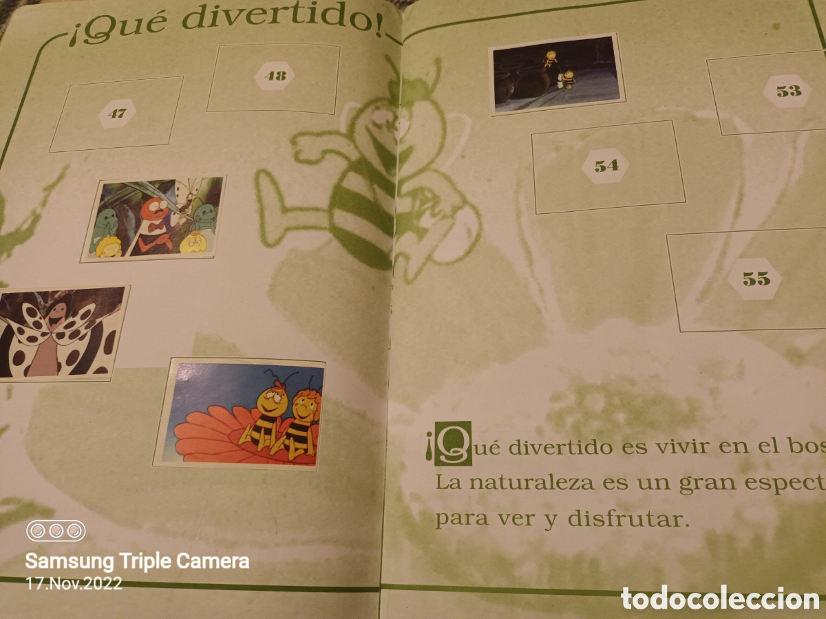 Coleccionismo &aacute;lbumes: Album cromos Abeja Maya - Foto 2
