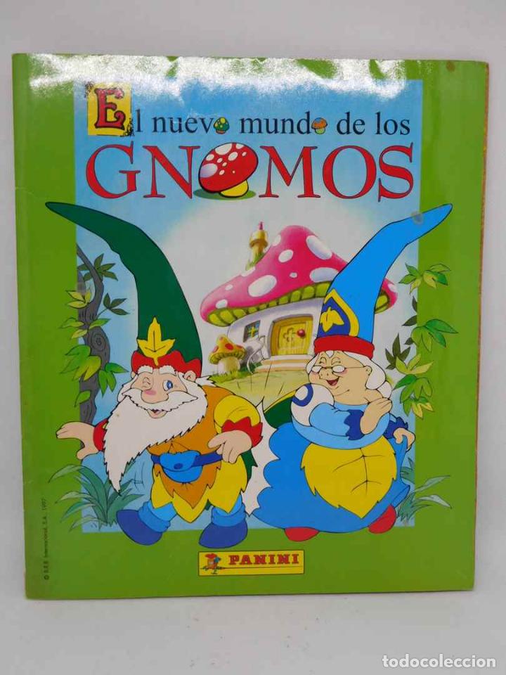 Collectable Incomplete Albums: M69 Album El nuevo mundo de los Gnomos. Faltan 18 cromos. Panini. 1997.