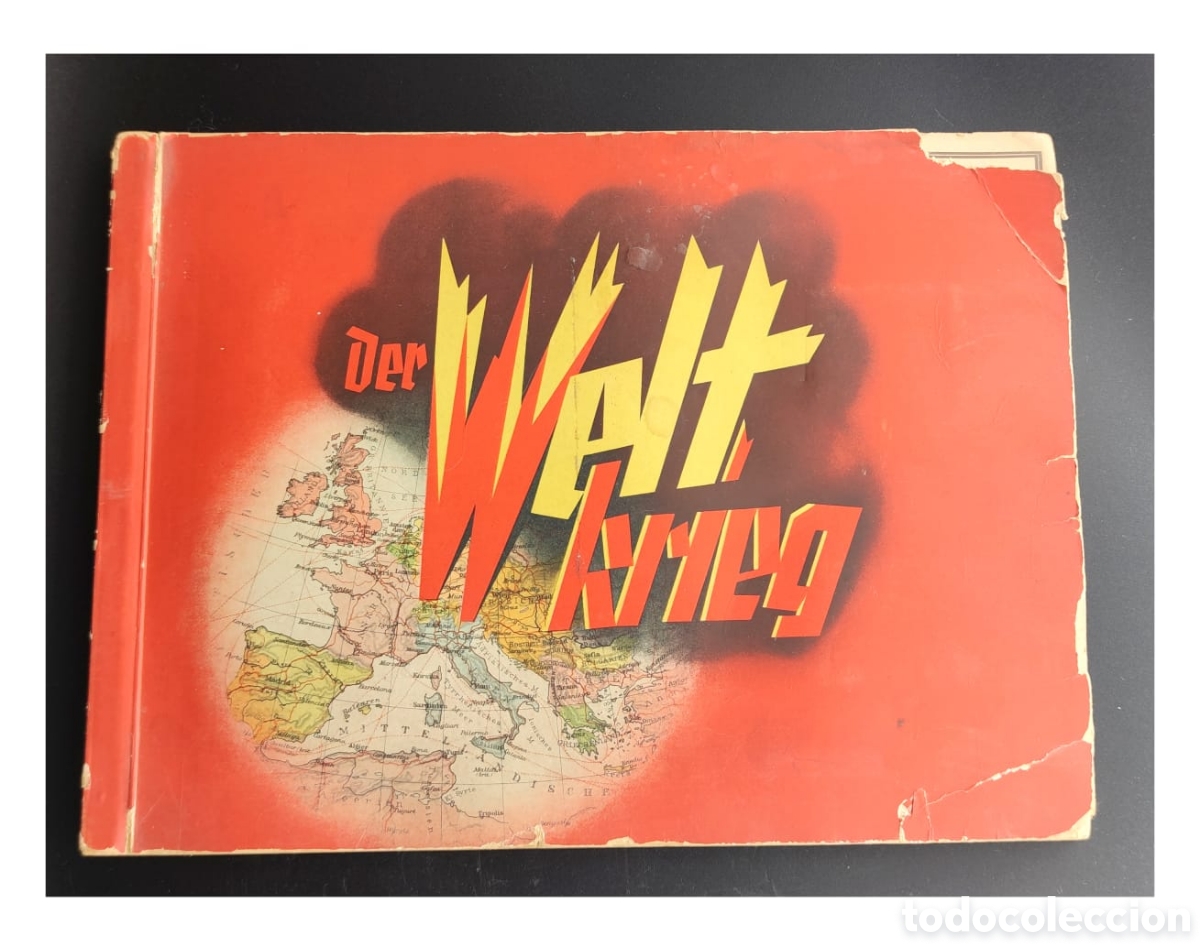 Collectable Incomplete Albums: ALBUM ANTIGUO DER WELTKRIEG 1914