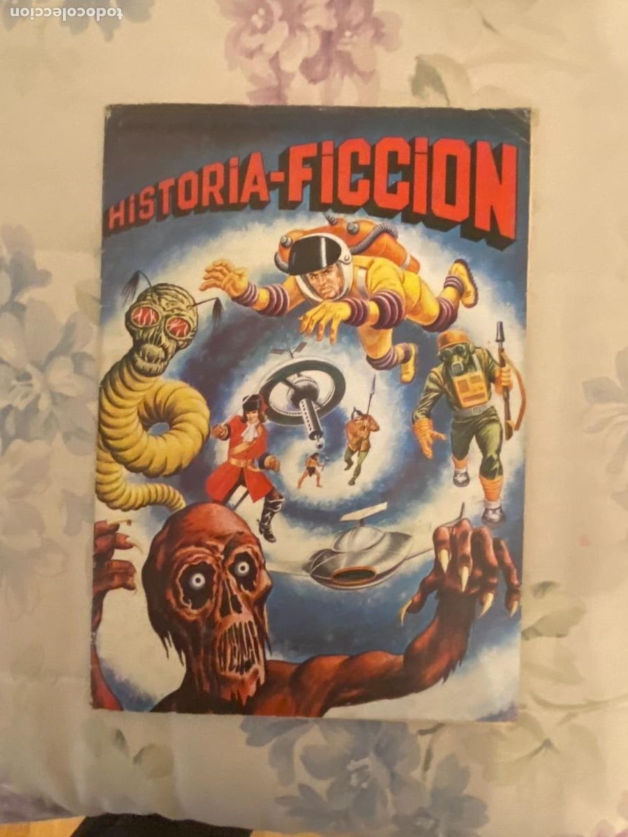 Colecionismo Cadernetas: HISTORIA-FICCCION ALBUM CON 144 CROMOS POSIBLIDAD DE VENDERLOS SUELTOS