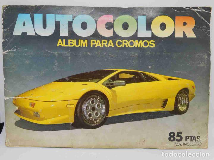 Colecionismo Cadernetas: M69 Album de cromos Autocolor Auto color. Comi Cromo. A&ntilde;&oacute;s 80. Faltan 9 de 180 cromos.